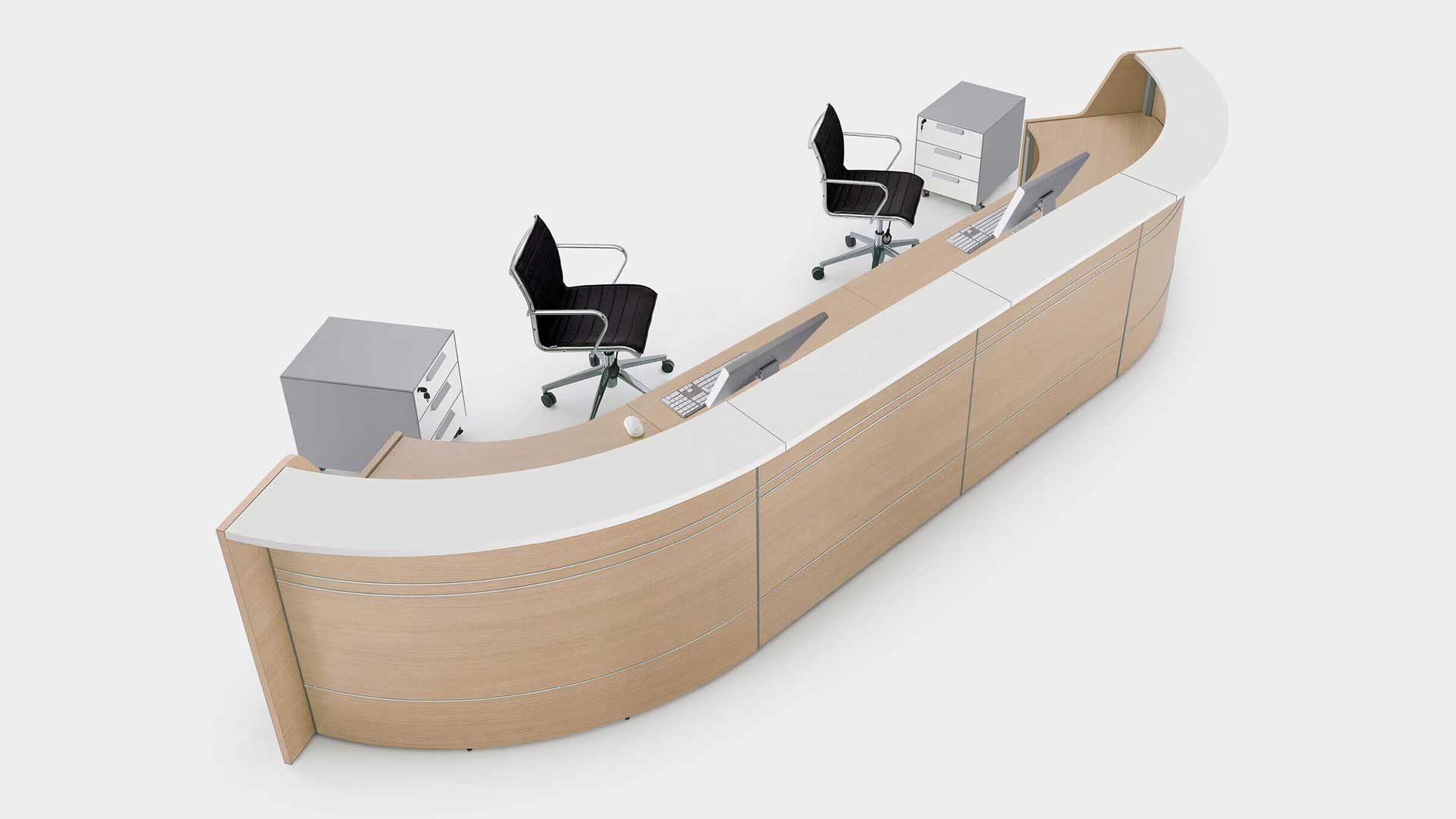 QUADRA-08 : Mobilier pour Accueil dans vos Bureaux