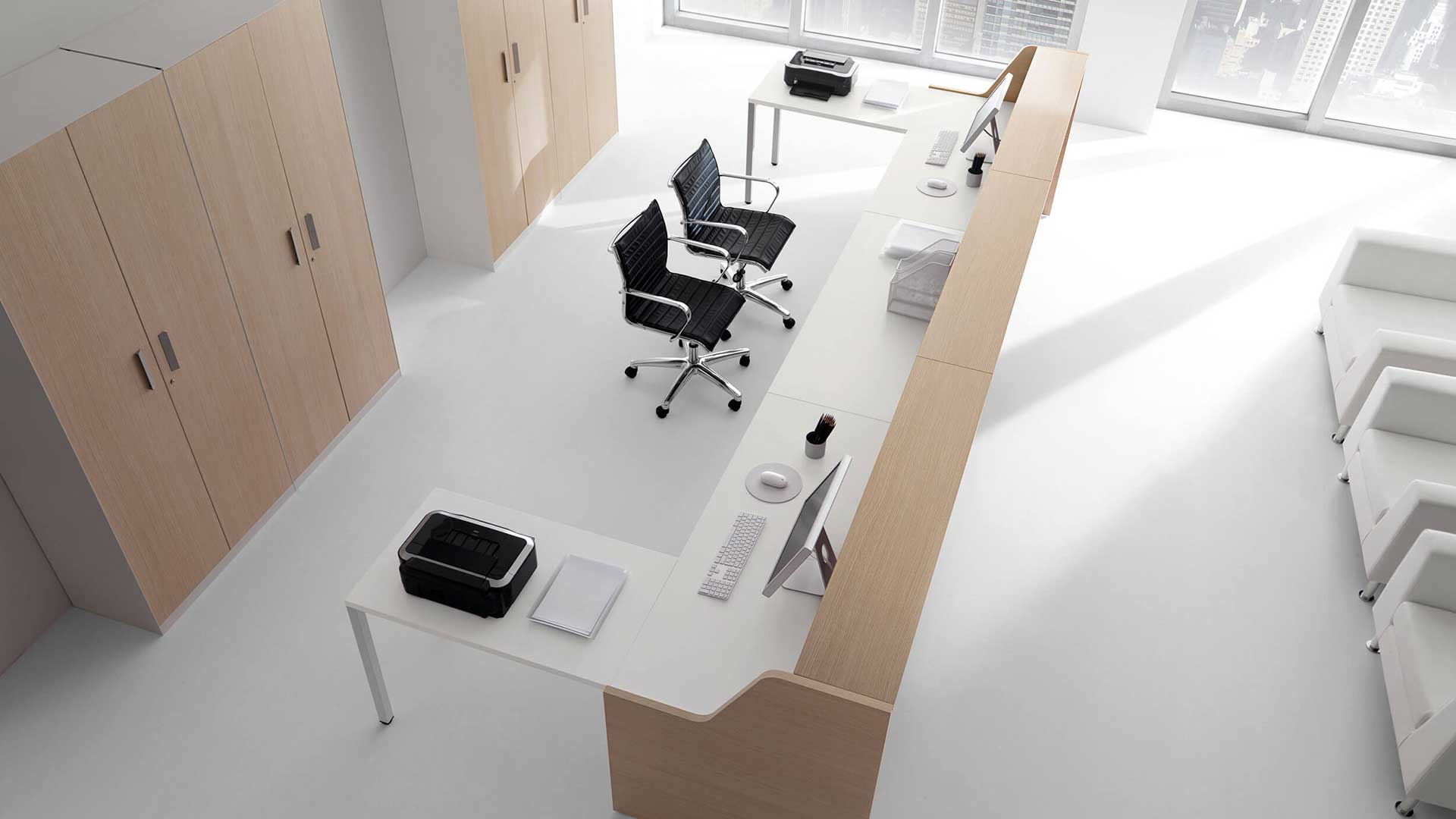 QUADRA-12 : Mobilier pour Accueil dans vos Bureaux