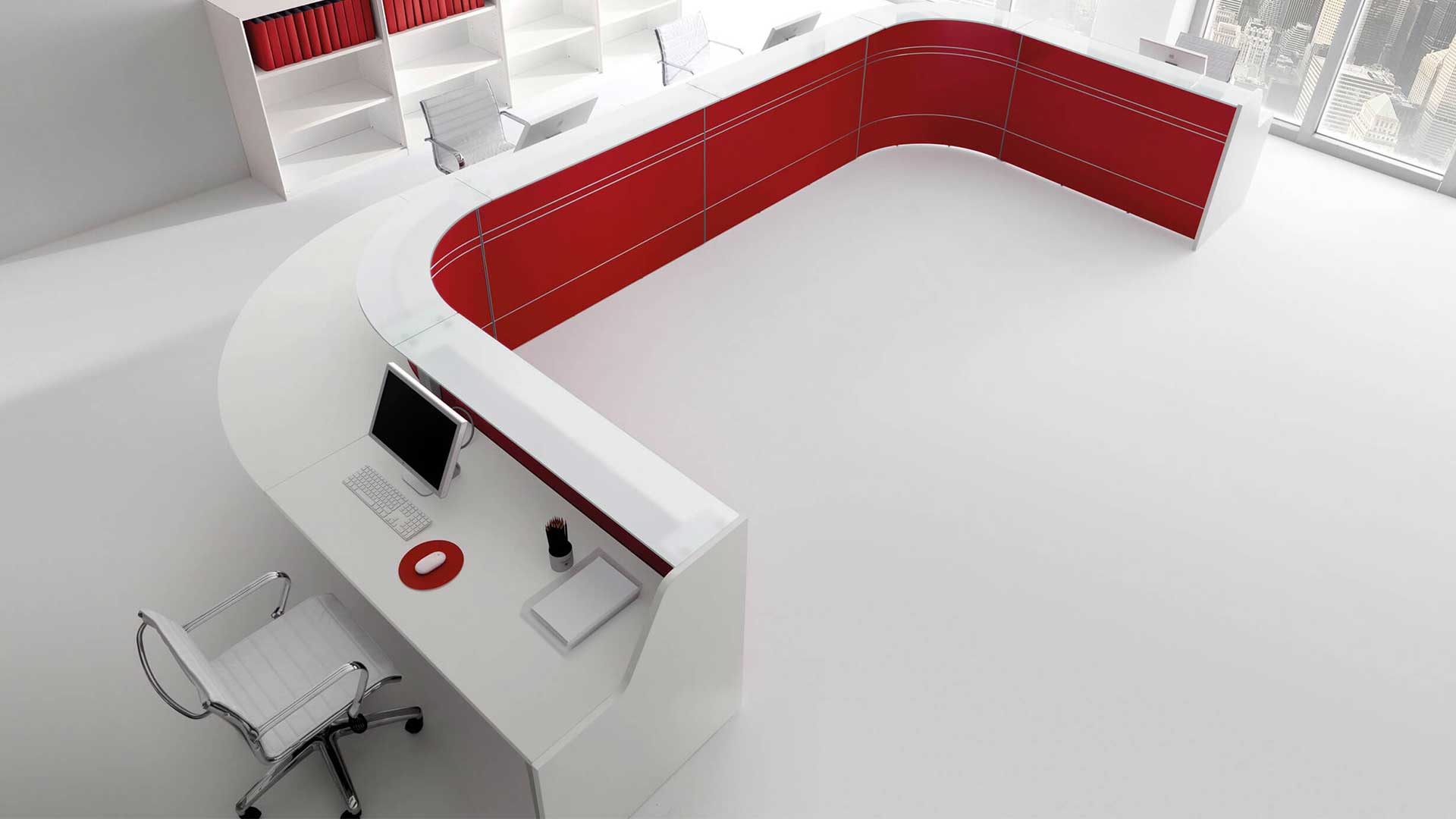 QUADRA-13 : Mobilier pour Accueil dans vos Bureaux